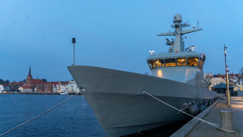 Patruljebåd på kort besøg