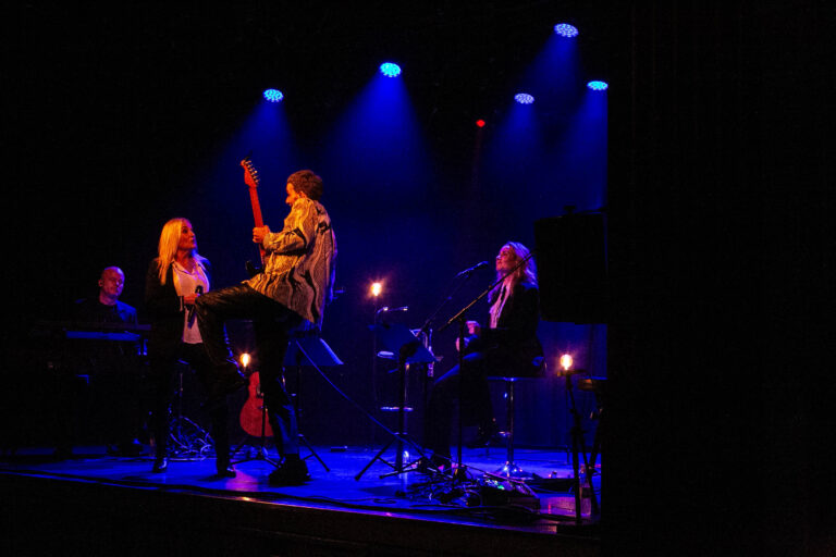 Anne Linnet bredte sine flotte sange ud