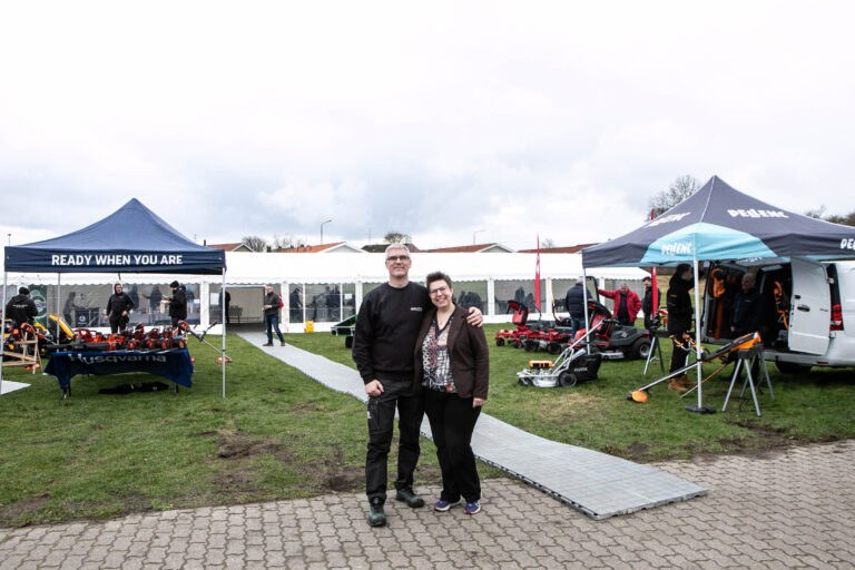 Fødselsdagsfejring hos Ulkebøl Plæneklipperservice