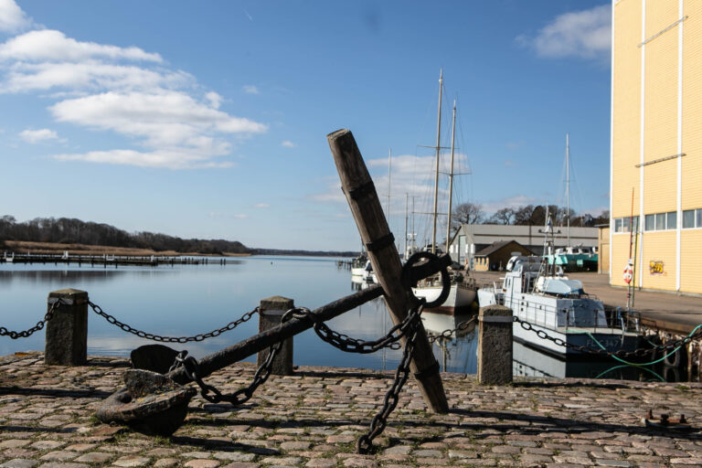 Kræmmermarked på hertugbyens havn