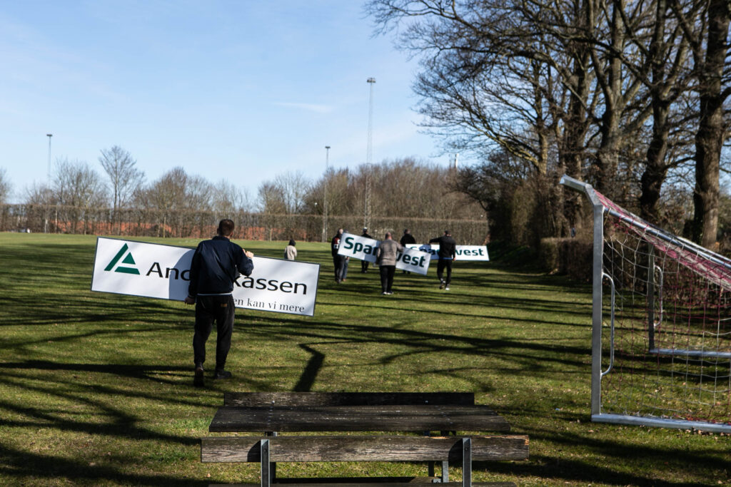 Arbejdsdag i fodboldklubben