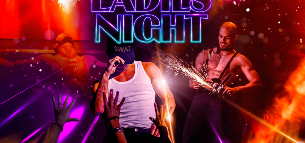 Ladies Night – mandestrip med The Million Dollar Men
