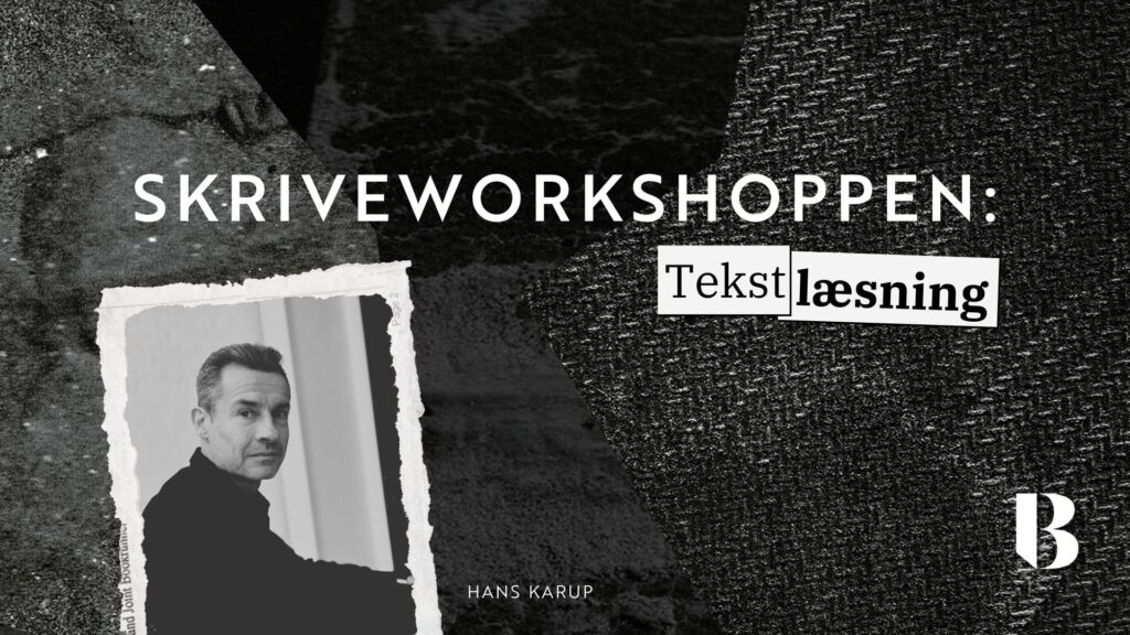 Workshop: Forfatterspirer kan komme til tekstlæsning