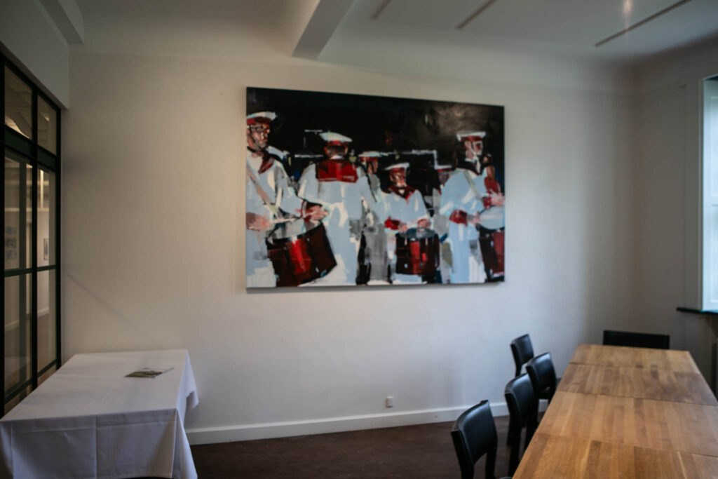 Jeppe Nedergaards kunst er på væggene i Augustenborg_Project