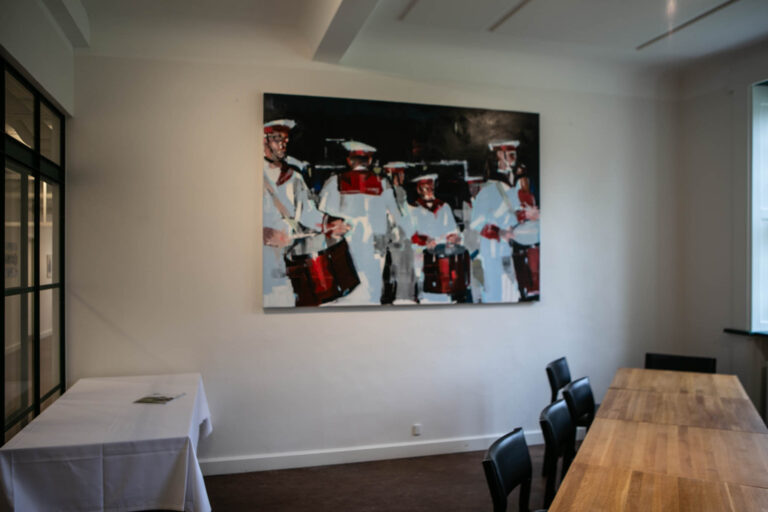 Jeppe Nedergaards kunst er på væggene i Augustenborg_Project