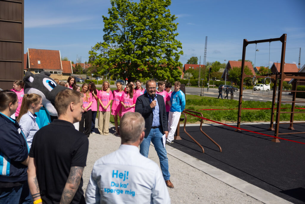 Nyt træningsanlæg ved Business College Syd kan bruges af alle