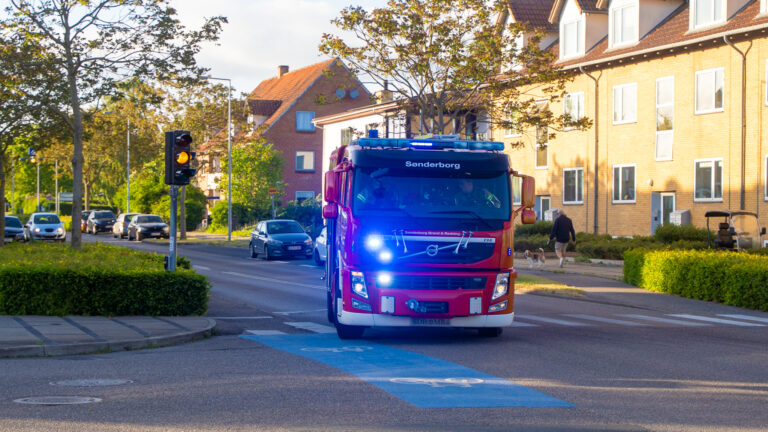 Lidt spøjs brand i hus på Goethesgade