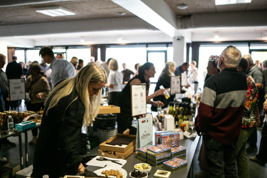 Wohlenbergs gourmetfestival med specialiteter, chokolade, vin og spiritus