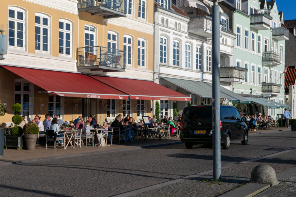 Restaurant Colosseum byder på lækker mad og god udsigt