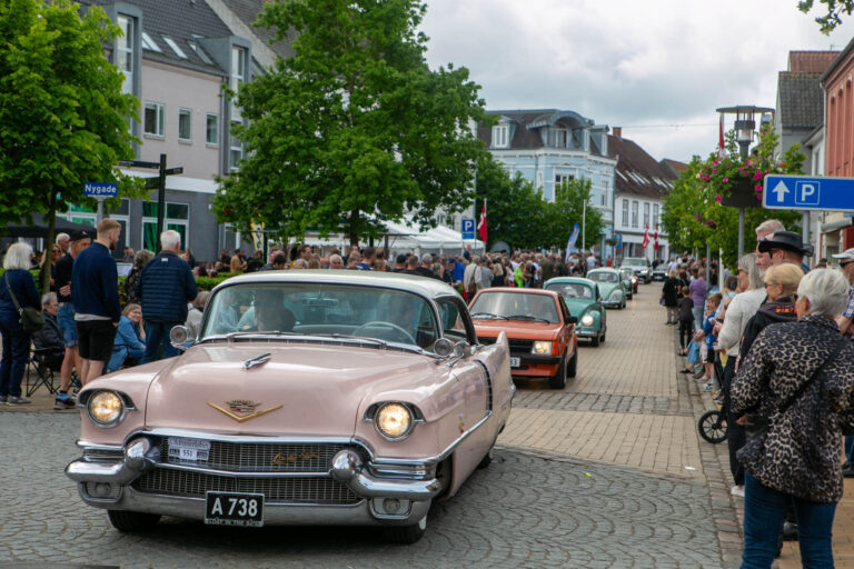 Flere end 1000 biler kørte gennem Gråsten