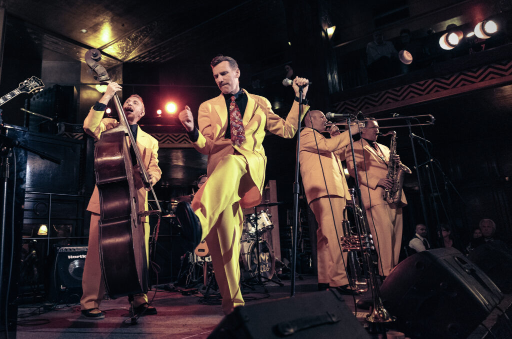 The Jive Aces fra Britain’s Got Talent spiller i Sønderborghus