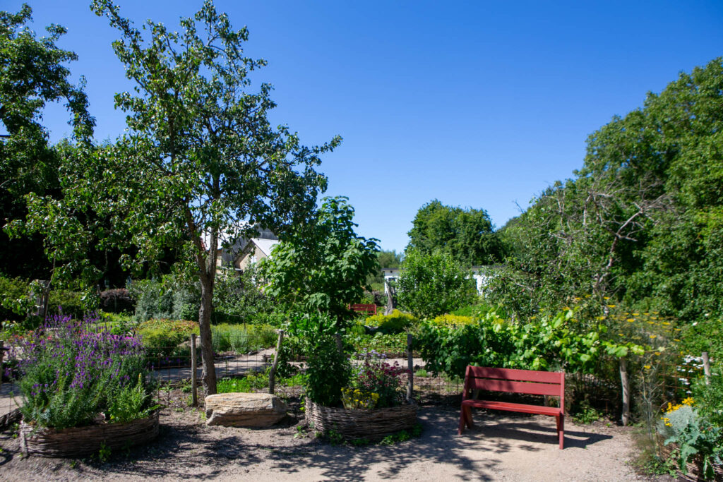 Både lokale og turister kan hente haveinspiration på Kær