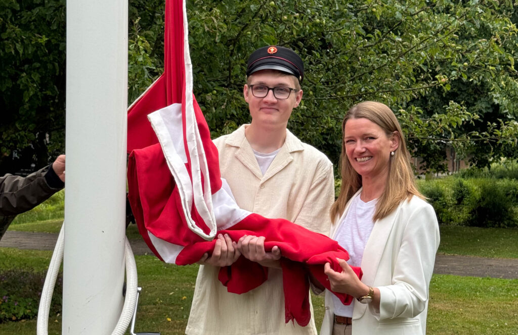 Årets første AGS-student er Rolf H. Hattesen