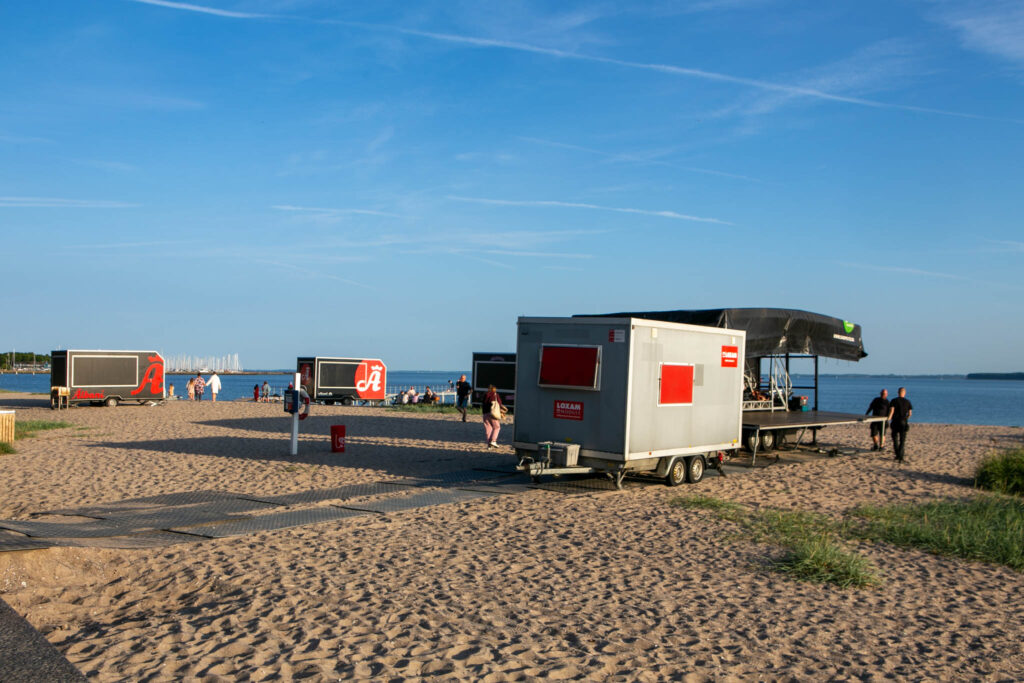 Lørdag er den første af tre dage med Strandfest