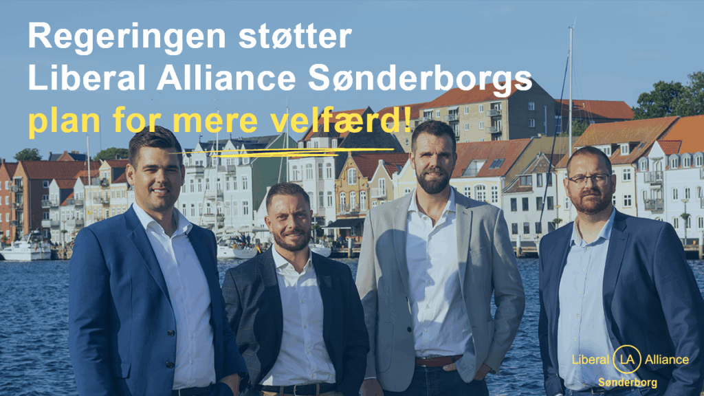 Læserindlæg: Regeringen støtter L.A-Sønderborgs plan for mere velfærd!