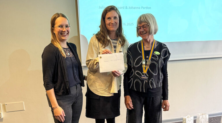 Sorggrupperne for børn og unge fik penge fra Inner Wheels