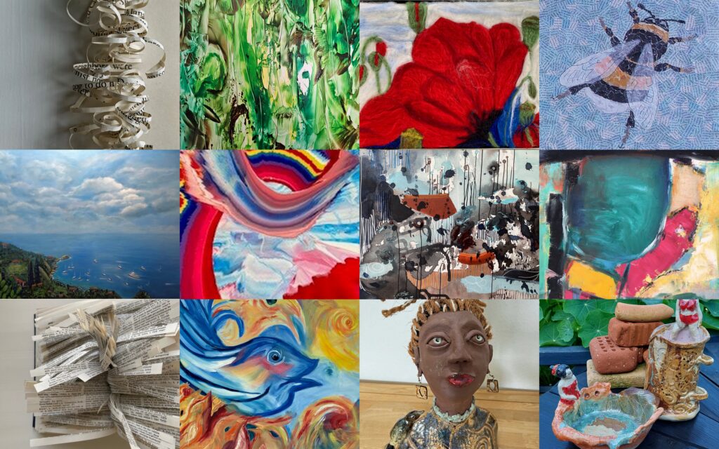 Sommeren er tema for kunstudstilling