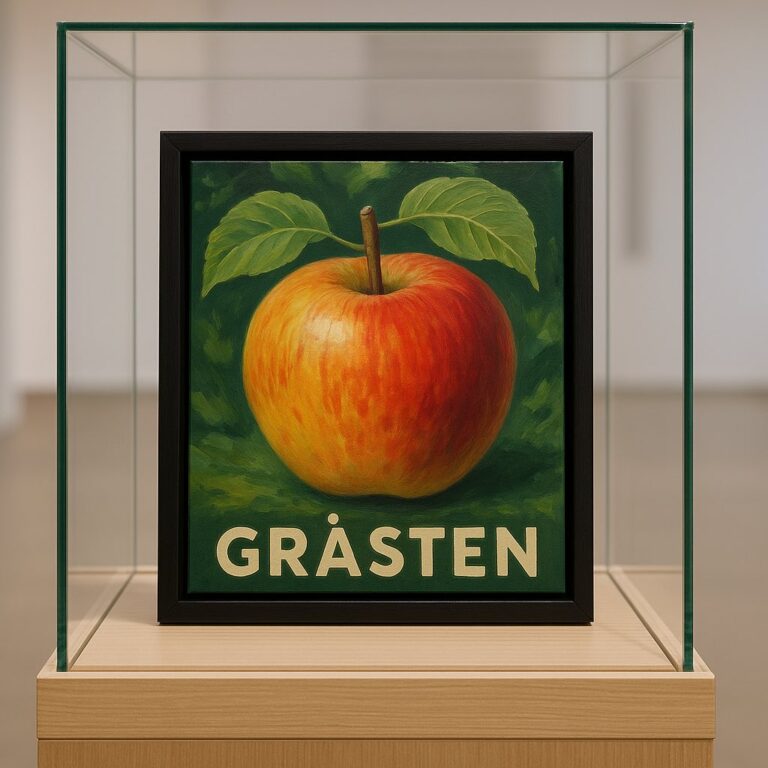 Podekvist til Gråstenæblet hentet i Frankrig i 1696