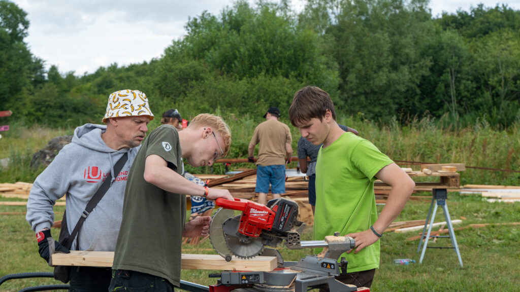 Herlig stemning på Byggefestivalen