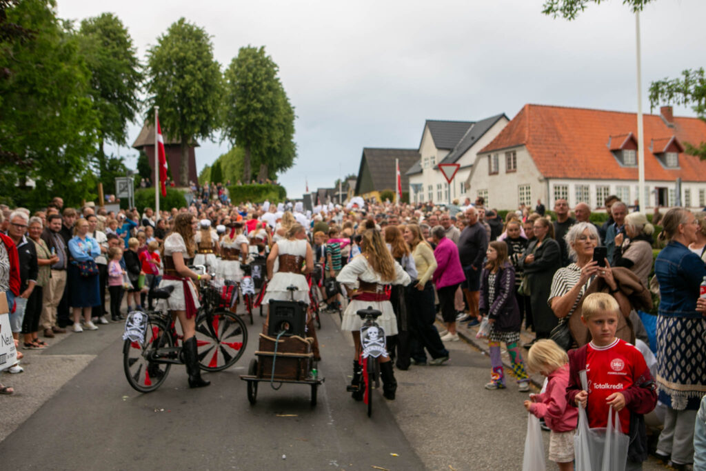 Cykeloptoget i Broager trak igen et kæmpe publikum