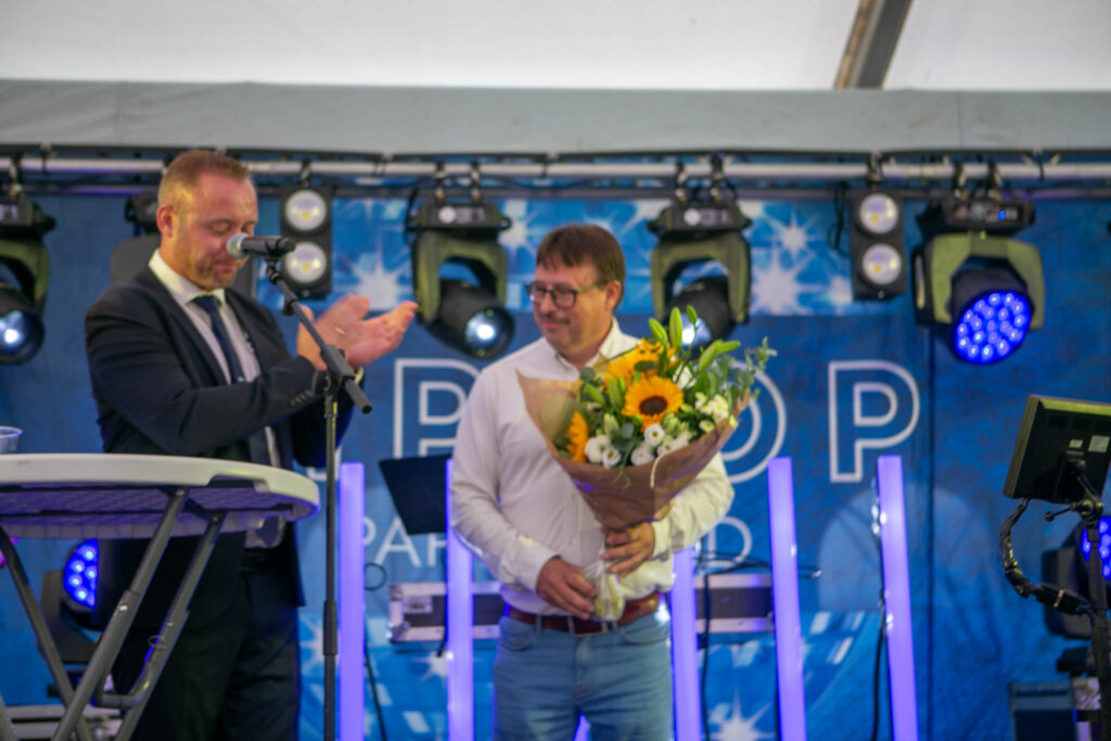 Bo Hansen blev æresmedlem i Gråsten Ringridning