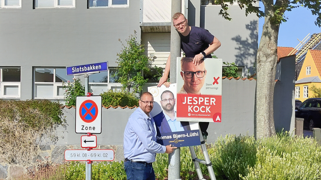 Se Jesper og Thomas i valgkamp