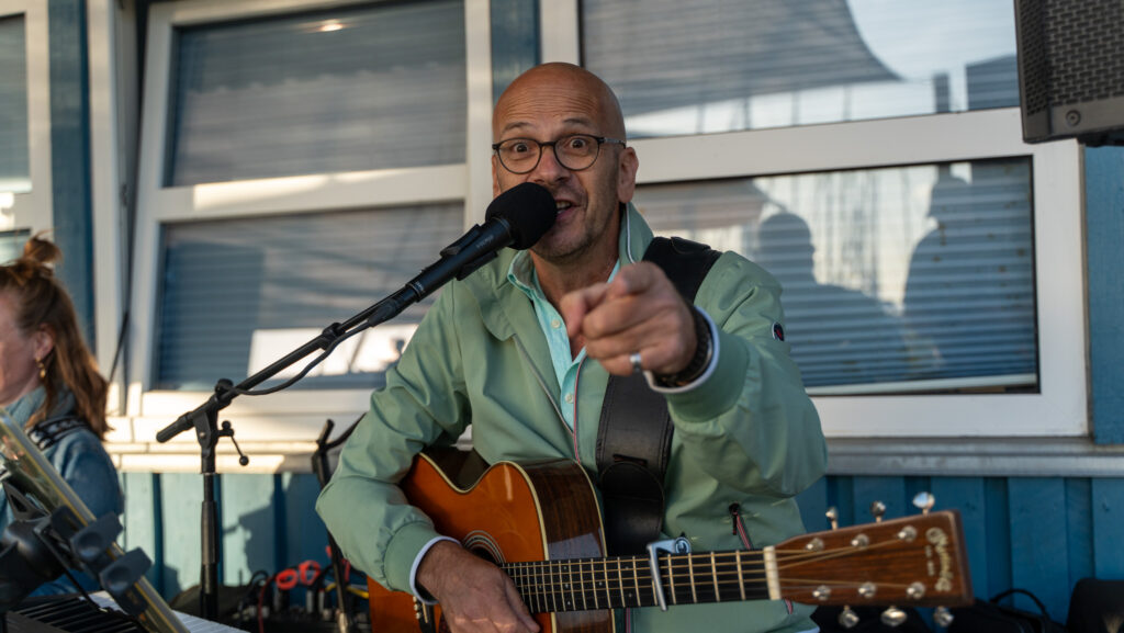Musik på terrassen