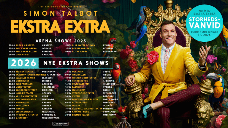 Et ekstra Ekstra, Extra-comedy-show med Simon Talbot
