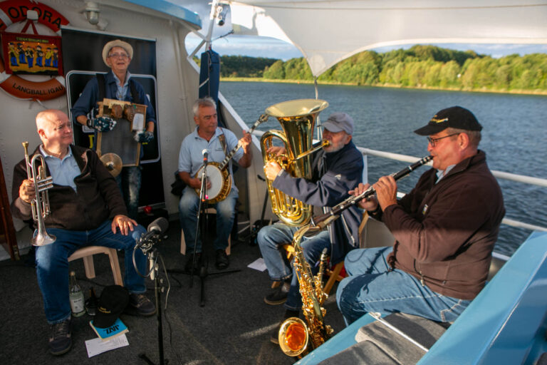 New Orleans Jazz Sønderborg havde en koncert med udsigt
