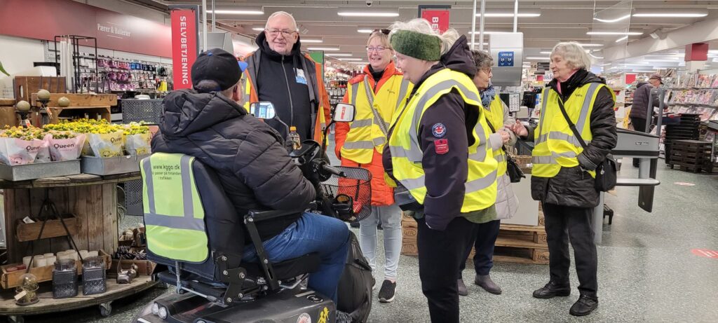 Frivillig søges til Ældre i kørestol på indkøb i Gråsten