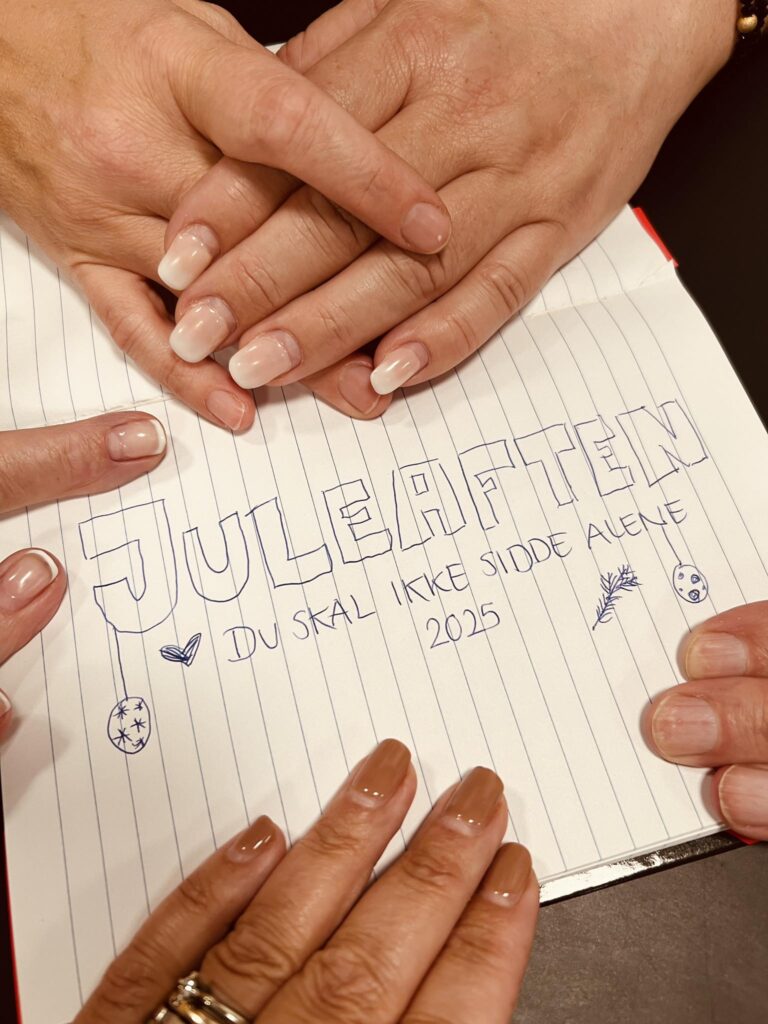 Sammen kan vi sikre ingen skal sidde alene juleaften