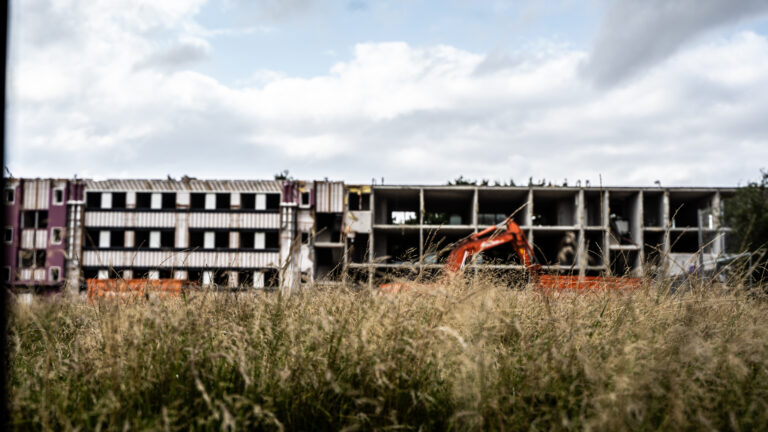 Farvel til blokkene i det gamle Nørager