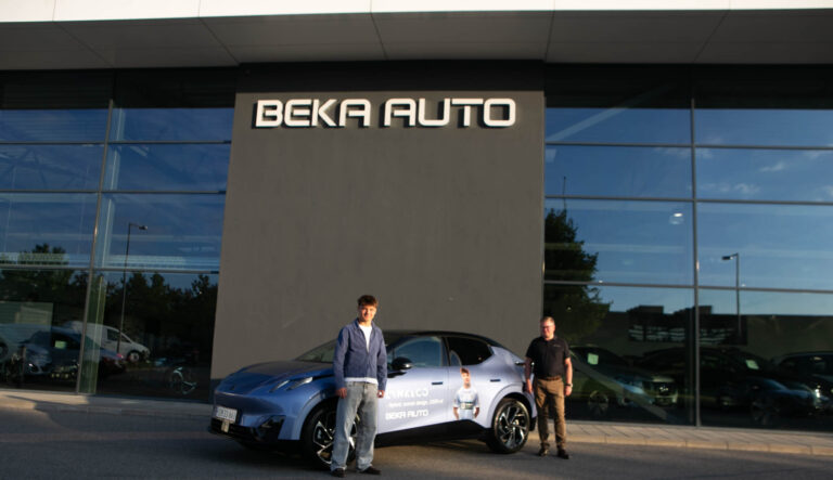 Beka Auto stiller bil til rådighed for stortalent