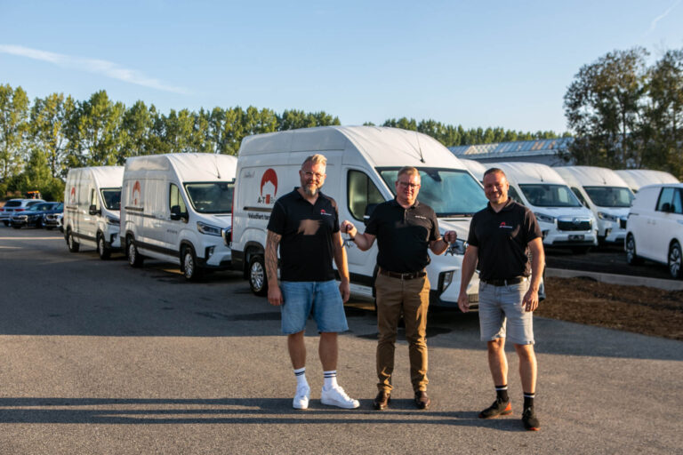 A-T Byggeservice og andre virksomheder er klar til elvarebiler