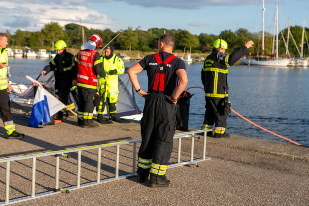 Overfladereddere på redningsopgave