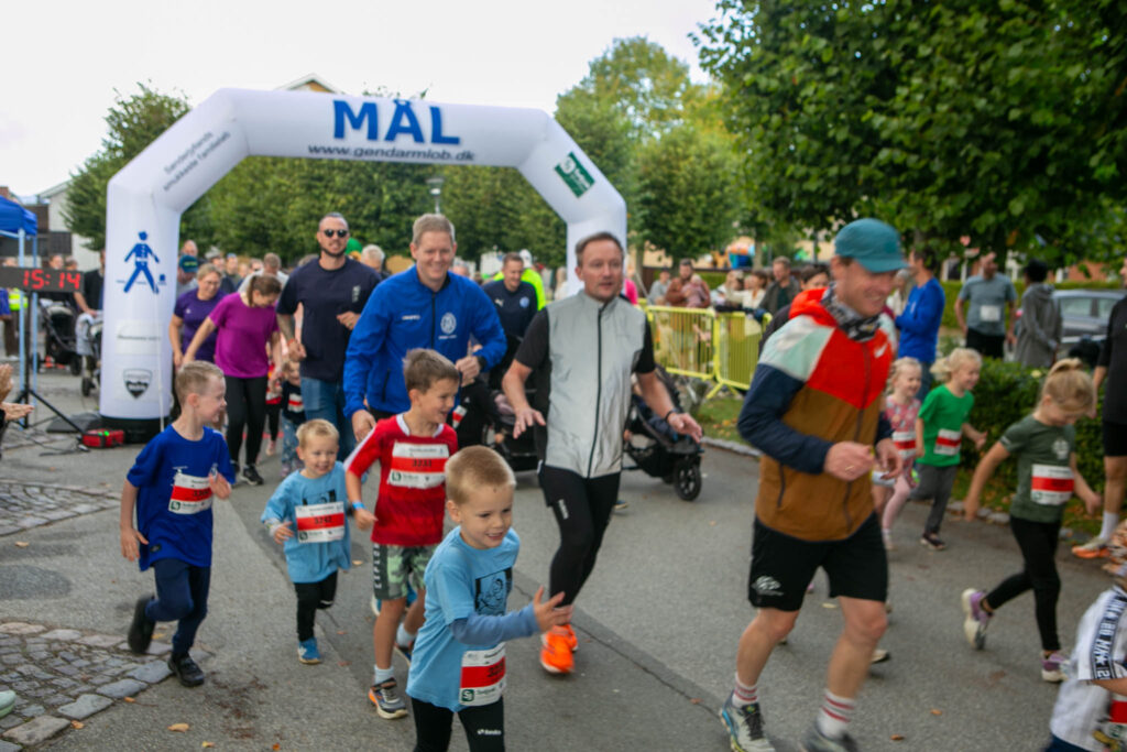 Flere end 600 med i Gendarmløbet