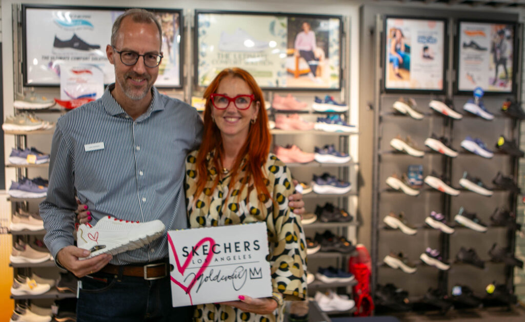 Sketchers med hjerte skal på Lena Krag Schmidts Knæk Cancer-auktion