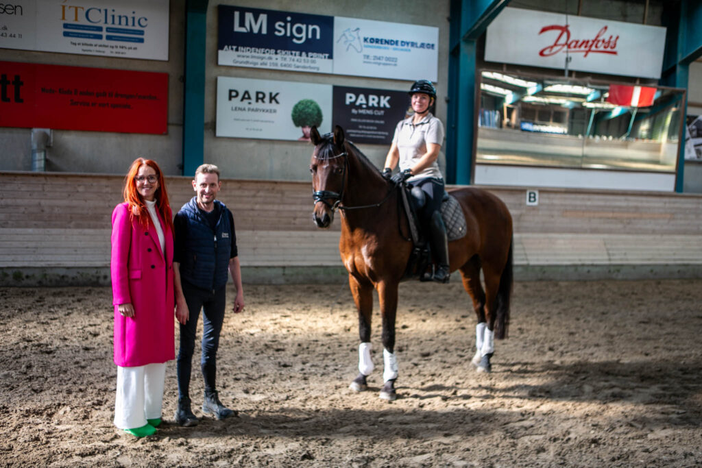 En times rideundervisning og en vinsmagning skal under hammeren