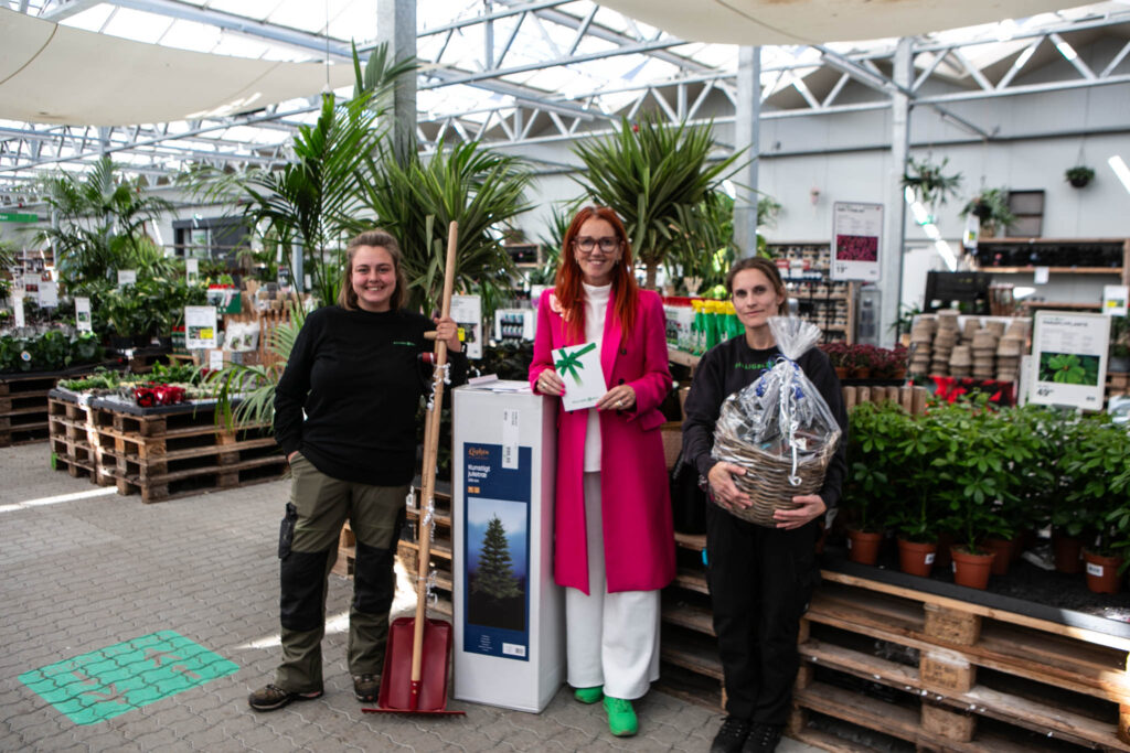 BilligBlomst var i gavehumør