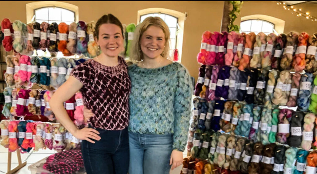 Strikkeglade mennesker kan møde kvinderne bag Sassy Yarns