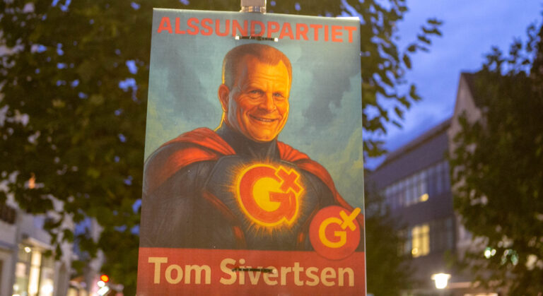 Lige et par anderledes valgplakater