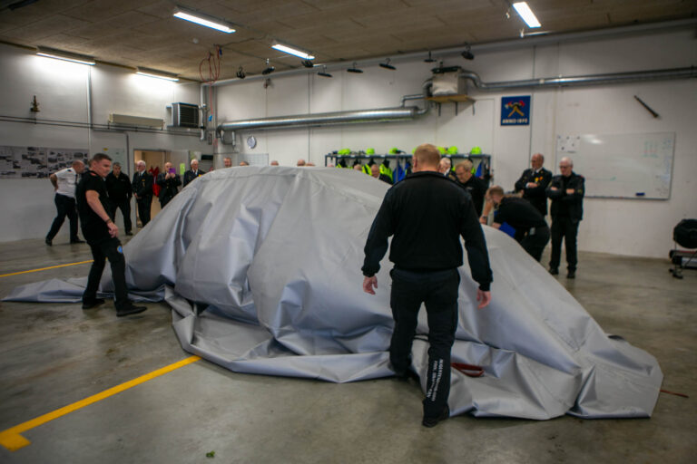 Augustenborg-Bro Frivillige Brandværn går forrest i kampen mod elbilbrande