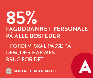 Politisk annonce – Socialdemokratiet