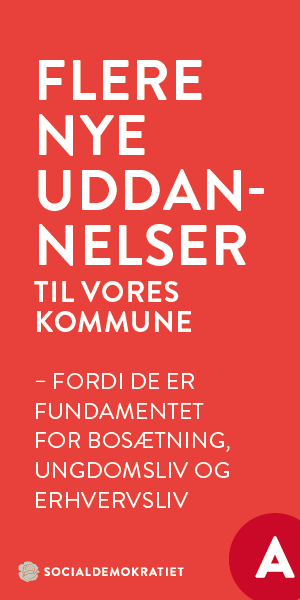 Politisk annonce – Socialdemokratiet