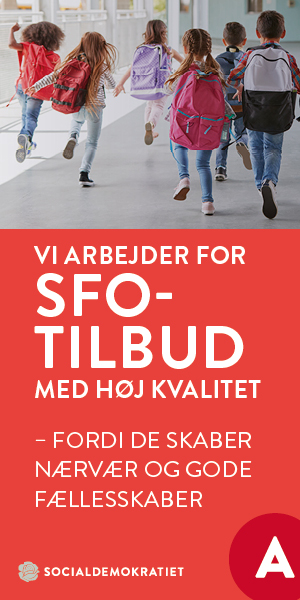 Politisk annonce – Socialdemokratiet