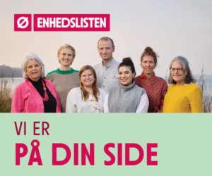 Politisk annonce – Enhedslisten