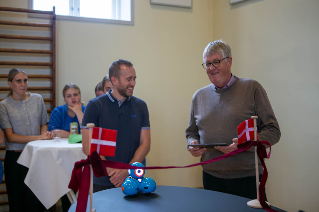 Robot markerede indvielsen af Sundhedscampus Ahlmann