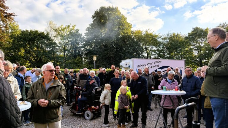 De første huse i Vester Sottrup er koblet på fjernvarmen