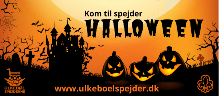 UlkebølSpejderne inviterer til Halloween for børn