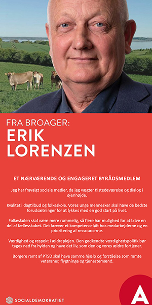 Politisk annonce – Socialdemokratiet